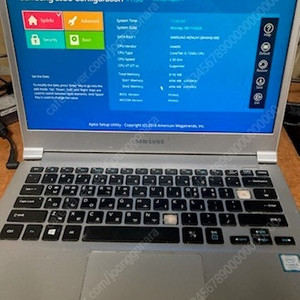 삼성 nt900x3j 노트북 부품용으로 팔아요 10만 택포