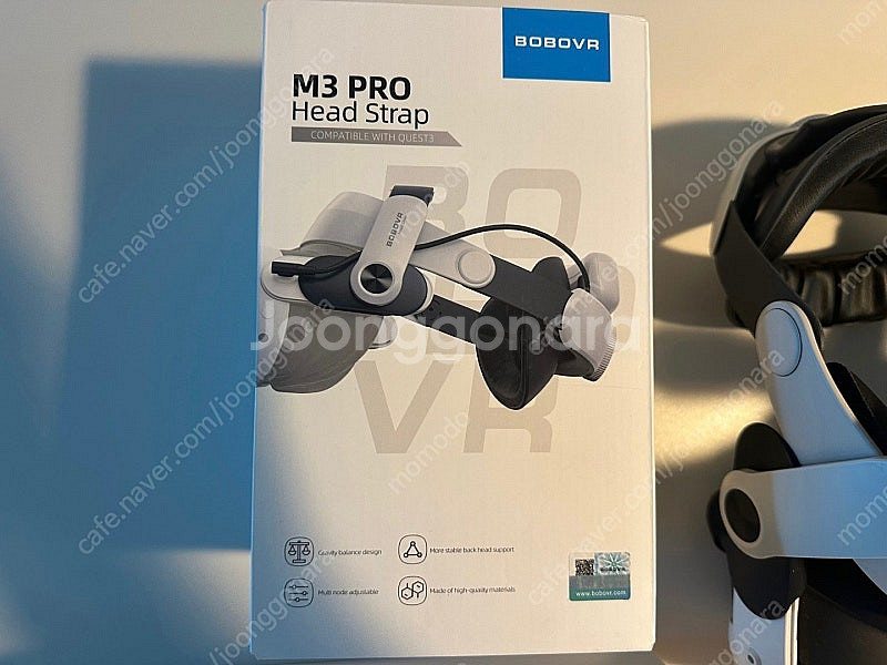 매타퀘스트3 + BOBOVR M3 Pro(S급) 풀세트--3