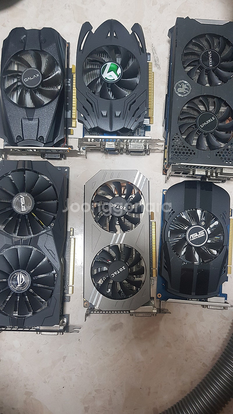 저가 보급형 그래픽 카드 VGA RX570 1050 1...--0