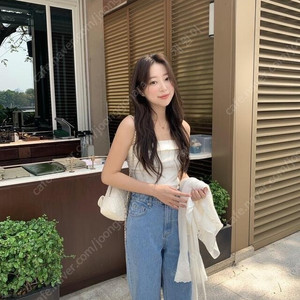 시예 타임데님 중청 M 숏 새상품