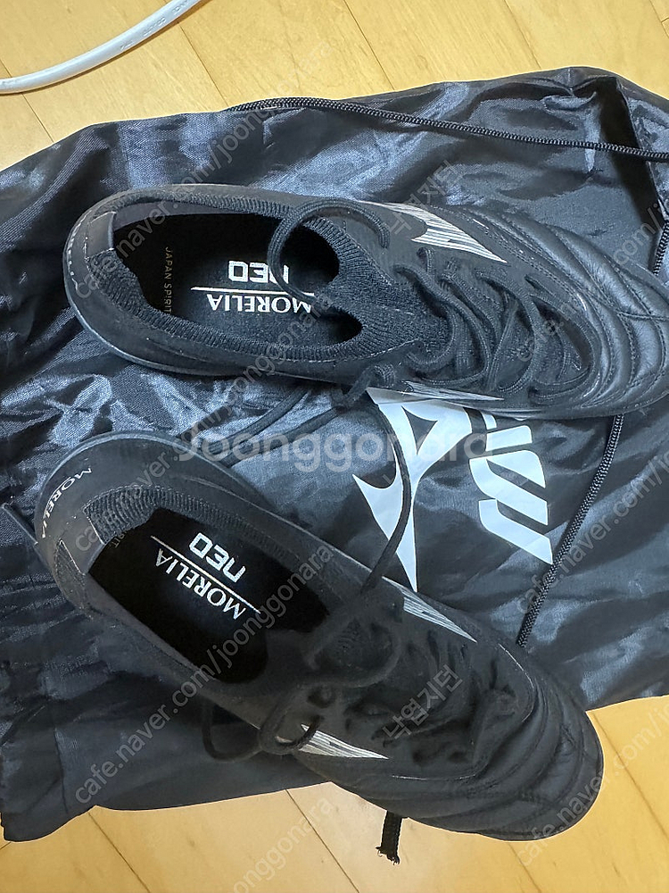 2회착용) 미즈노 모렐리아 네오 살라 베타 재팬 TF 265--1