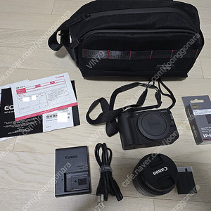 캐논 EOS R50V 14-30 렌즈키트 + 정품등록 사은품 (LP-E17 + 카메라 슬링백 CB-SL120)