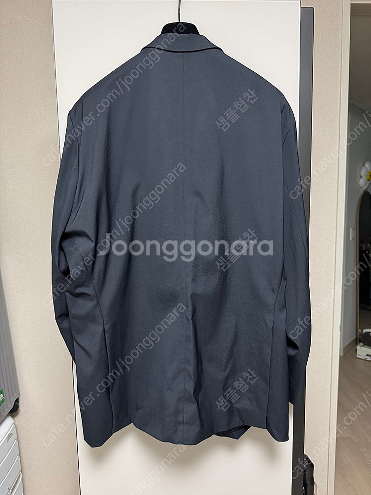 발렌시아가 블랙 싱글자켓--1