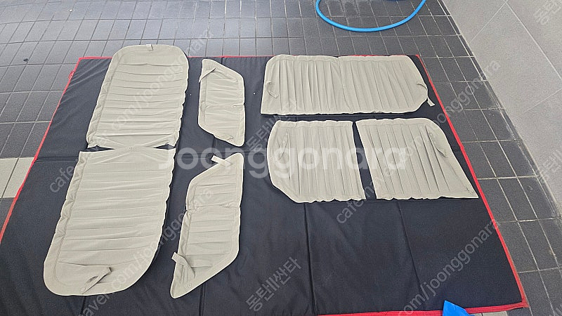 카니발KA4 하이리무진 순정 커텐 팝니다.--0