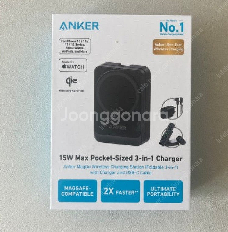 앤커 B2557 Qi2 맥세이프 MagGo 3in1 무...--0