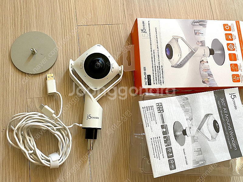 j5create 360도 웹캠 JVCU360--2
