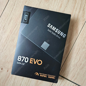 삼성 SSD 870EVO 4TB 미개봉