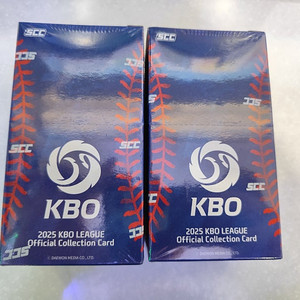 kBO 야구카드 2박스 판매합니다