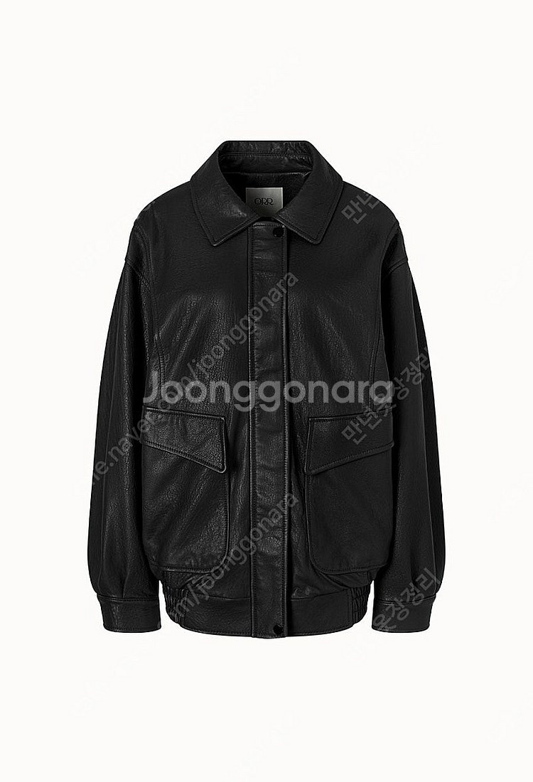 오르 orr 리얼 램 레더자켓 가죽 새상품--3