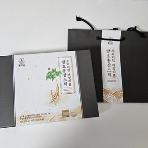 미개봉 선물용 동의삼 발효홍삼데일리 스틱 프리미엄 선물세트