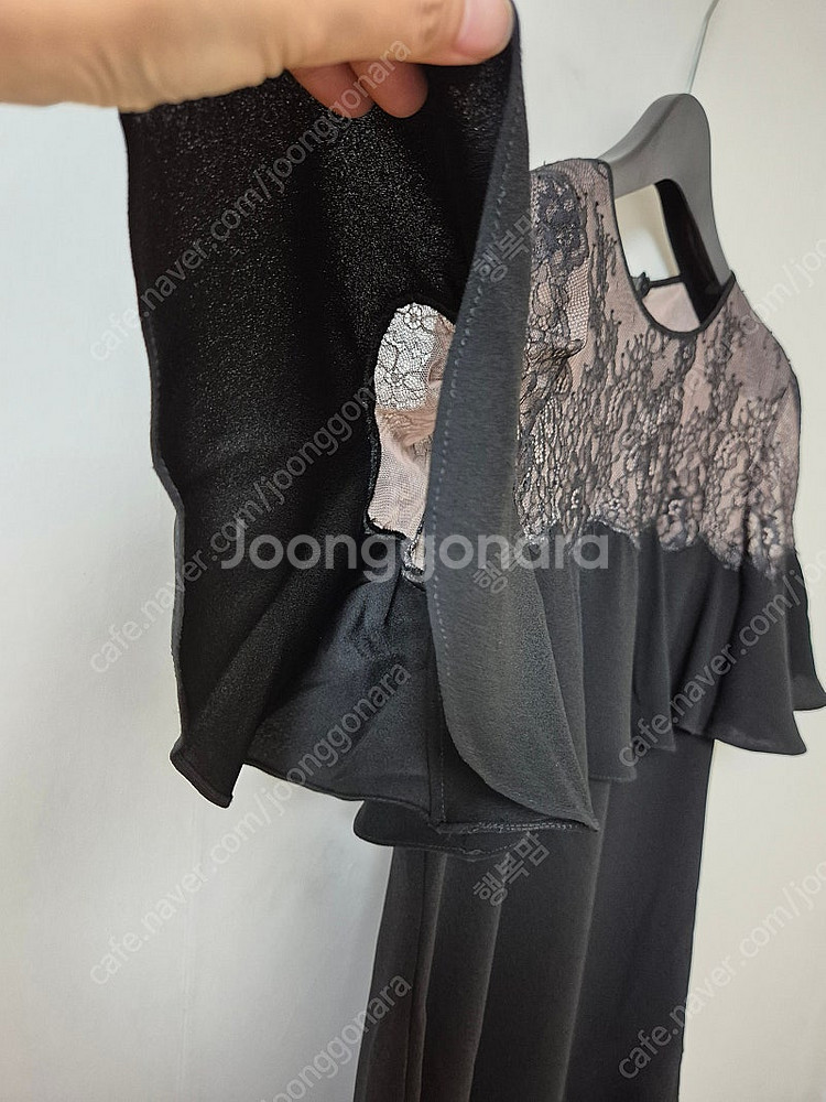 텍새상품) BCBGMAXAZRIA 러플 원피스--3