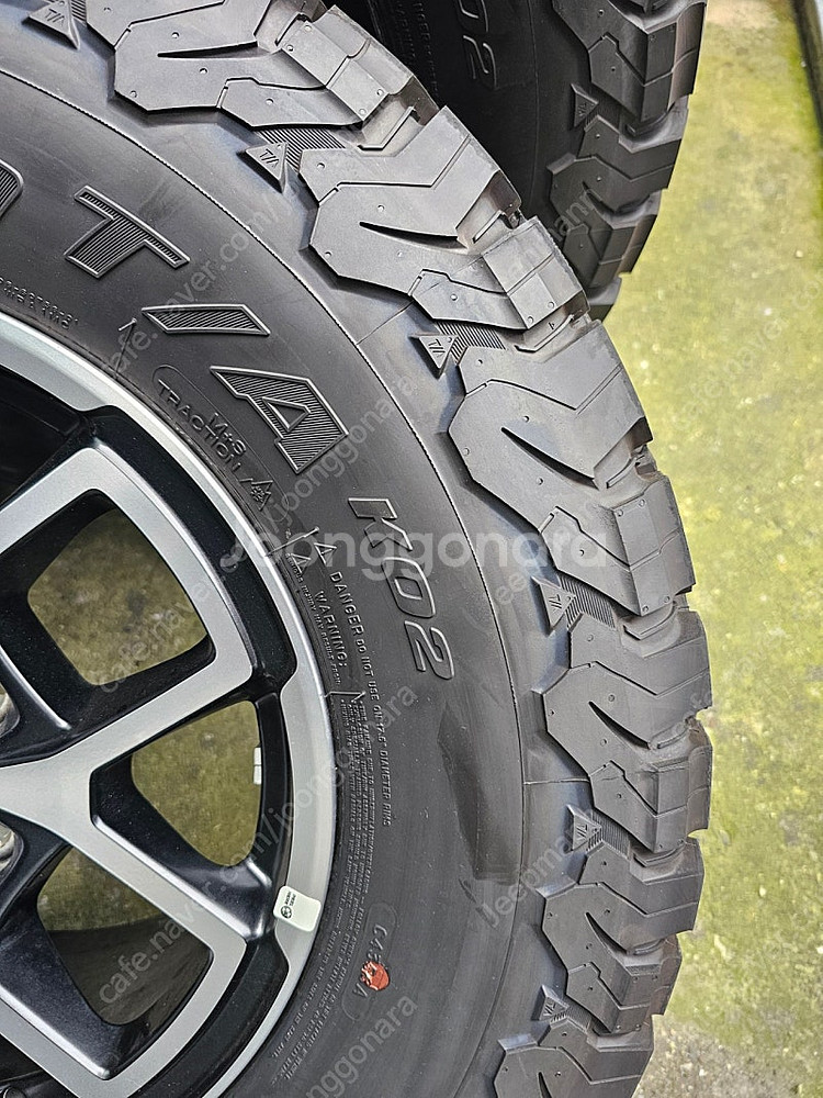 BF굿리치 KO2 AT타이어, 랭글러 신형 휠 4개 세트--2