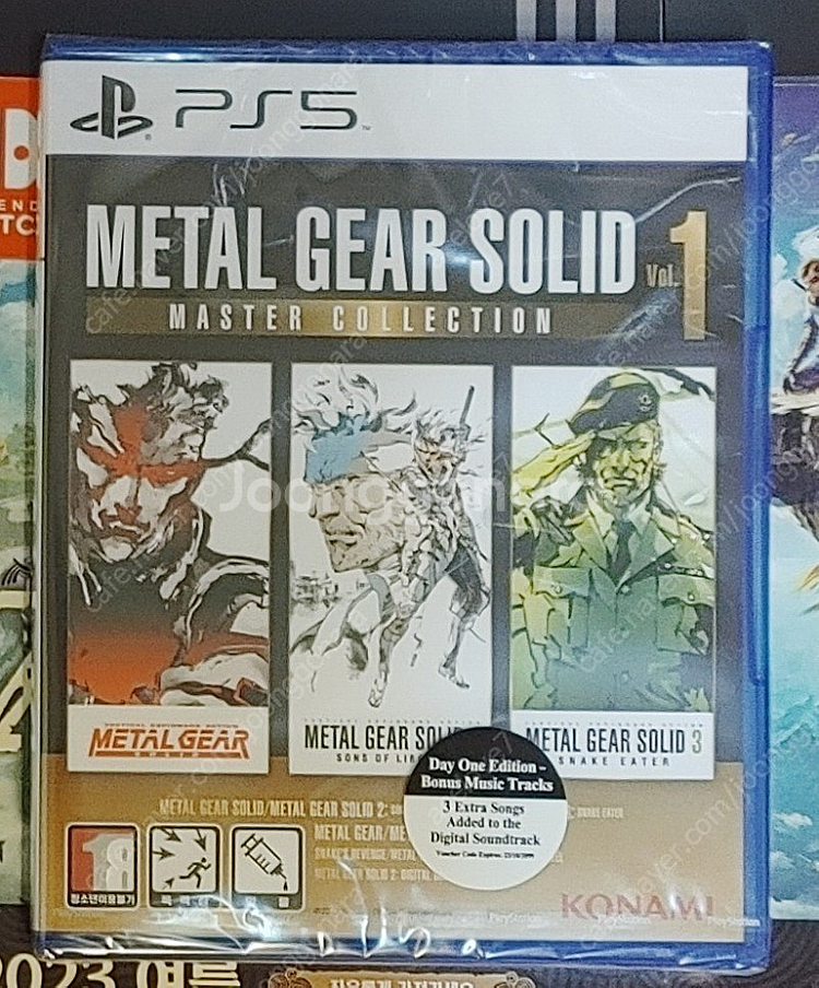 (미개봉)PS5메탈기어 솔리드 마스터vol1 팝니다!--2