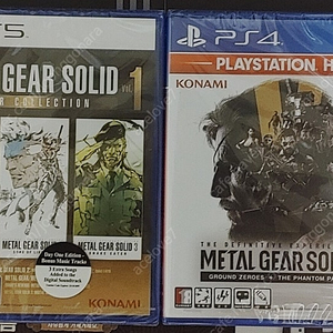 (미개봉/택포)PS4/5메탈기어솔리드 시리즈2종팝니다!