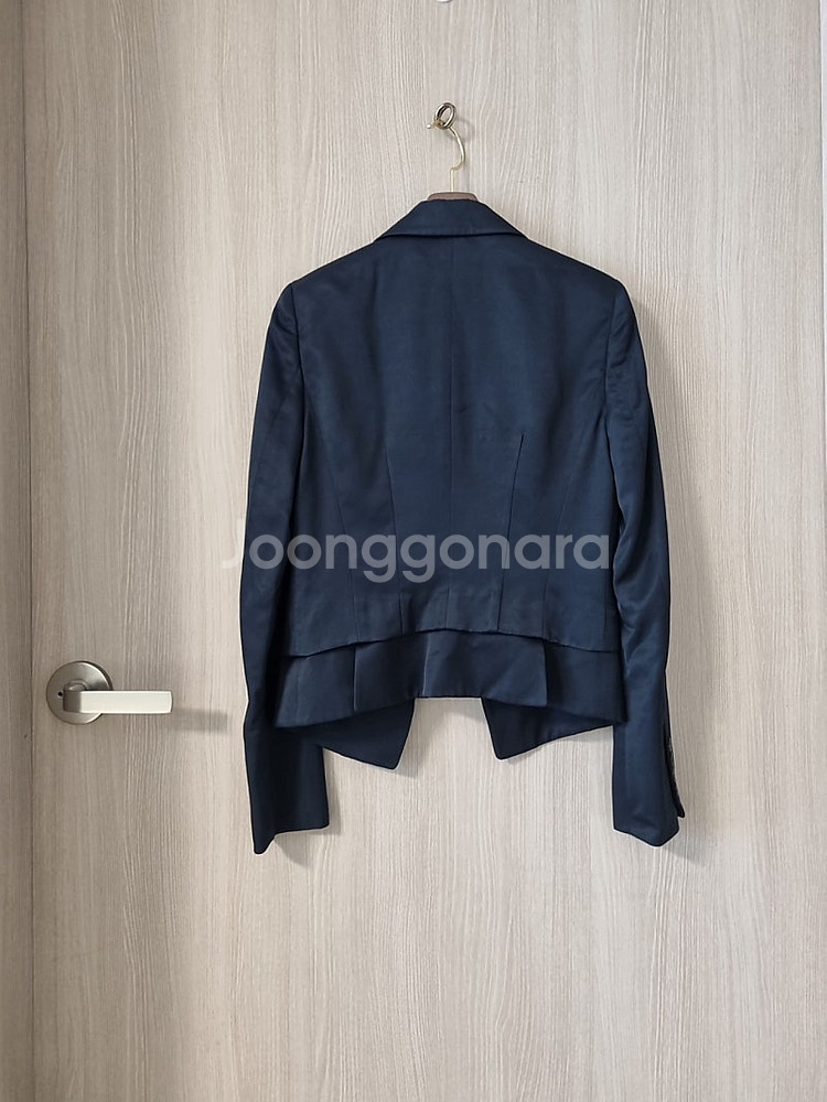 타임 블랙 숏 자켓--2