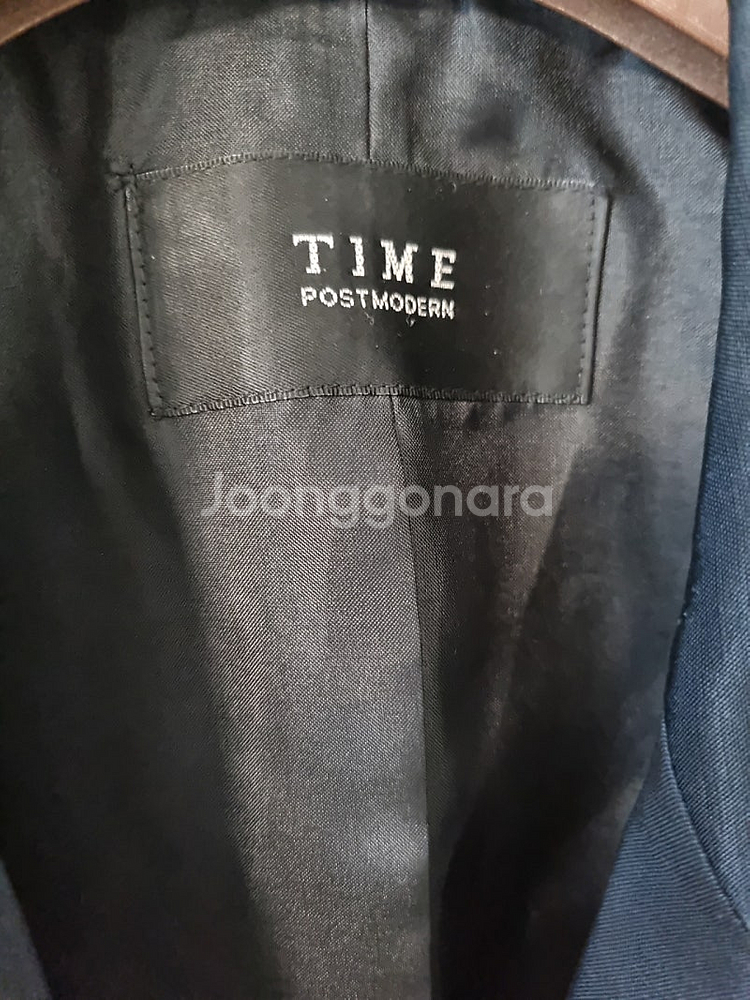 타임 블랙 숏 자켓--3