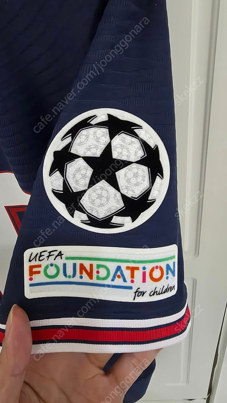 PSG 파리 생제르망 메시 21-22 홈 선수지급용 사이즈XL 나이키 ADV 챔스버전 이미지