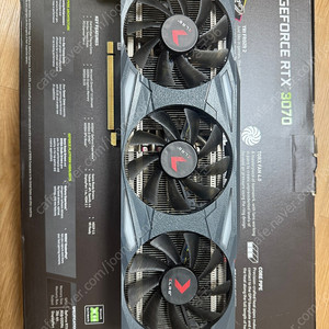 부산 PNY RTX3080 10gb uprising 3팬 그래픽카드 급처(택포)