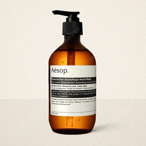 이솝 핸드워시 미개봉 Aesop 레저렉션 아로마틱 500ml