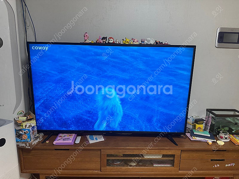 프리즘 PT650UD 65인치 4K TV 팝니다.--0