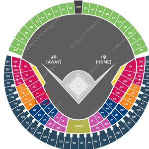 [8/19(화) LG 트윈스 vs 롯데 자이언츠 ] 3루 레드석 117블록 6열 2연석 양도