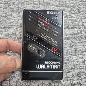 SONY 워크맨 WM-F202 블랙색상 정상작동품 판매합니다.