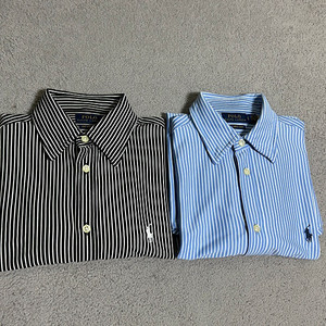 S 55 POLO KNIT DRESS SHIRT 폴로 랄프로렌 니트 드레스 스트라이프 셔츠