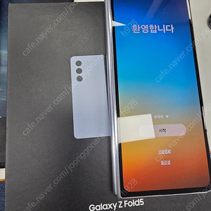 갤럭시 Z 폴드5 아이스블루 512GB 올갈이 팝니다.