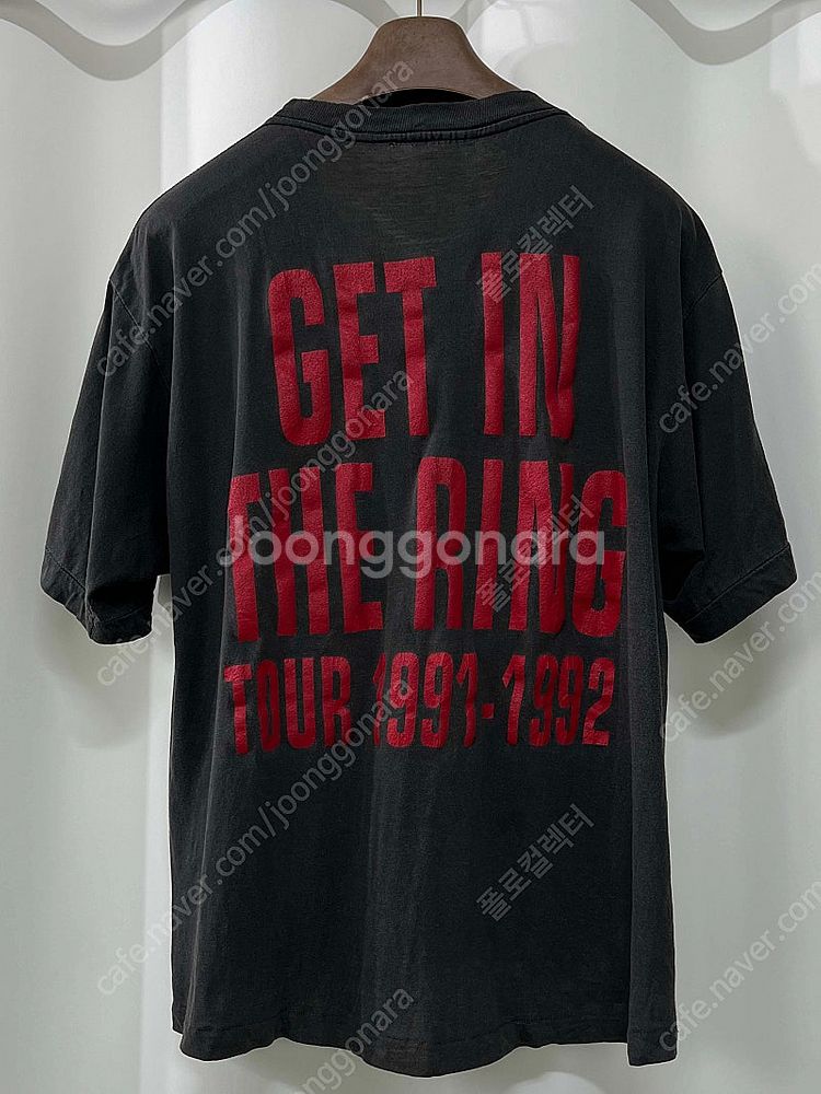 90s 롤링스톤즈 1991-1992 겟인더링 투어 빈티...--1