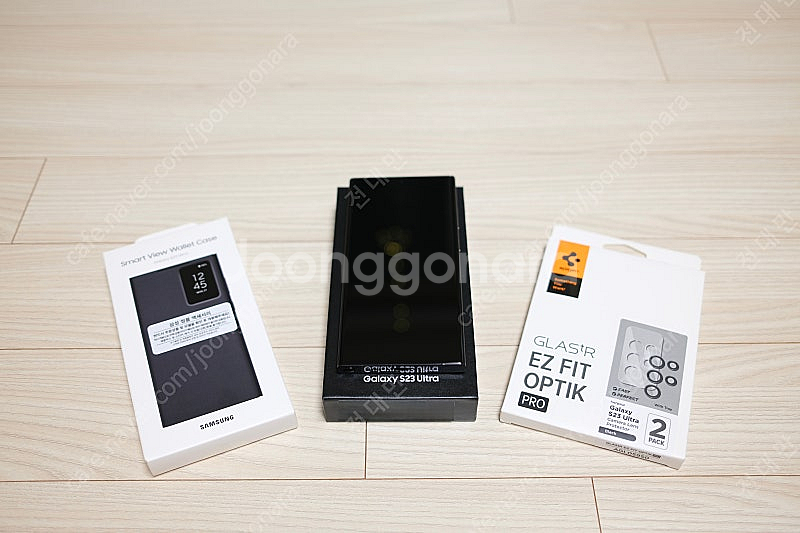 갤럭시 S23 울트라 팬텀 블랙 512GB 자급제 공기...--0