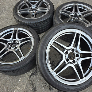 벤츠 18인치 ST 중고 휠타이어 245 40 18 / 265 35 18