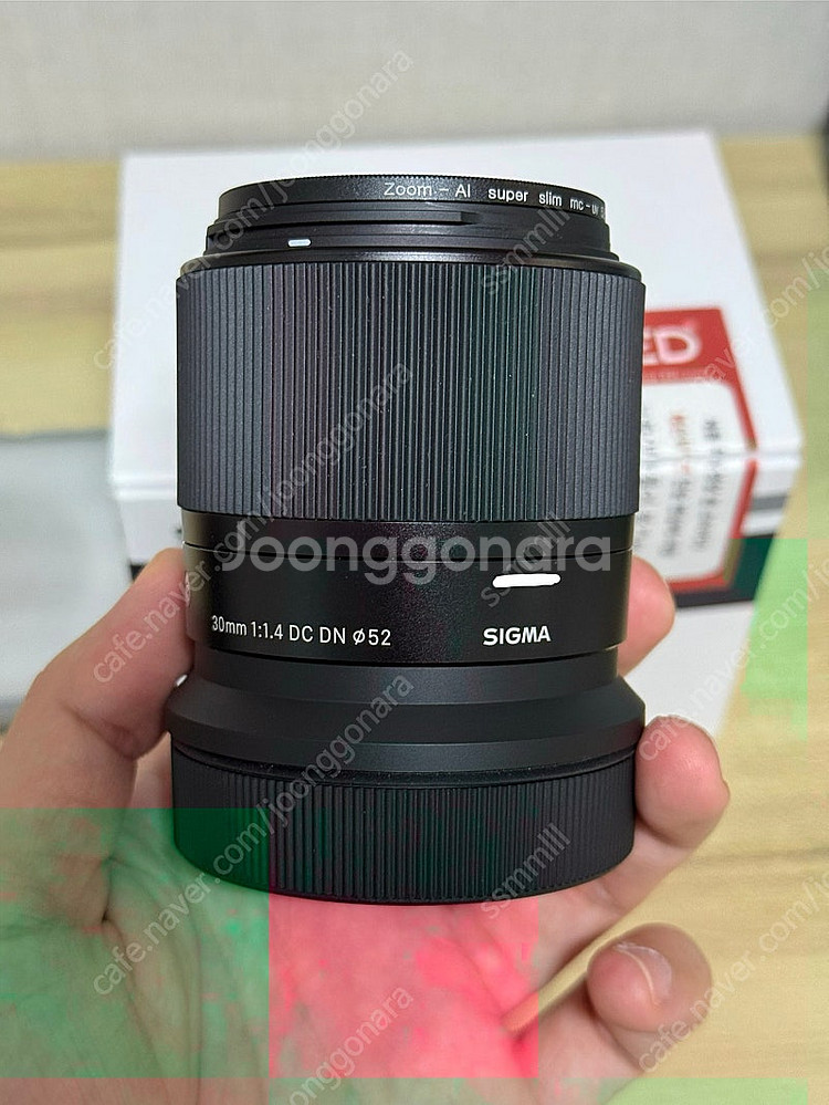 캐논 RF) 시그마 30mm F1.4 DC DN 렌즈--2