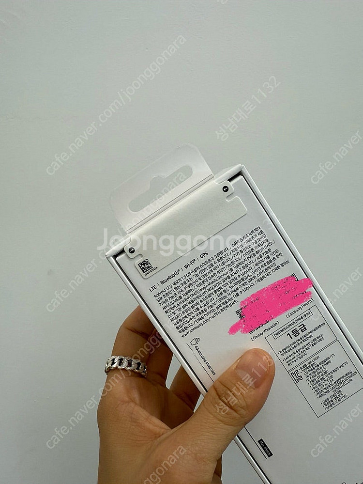 L325 갤럭시워치8 40mm 그라파이트 32기가 (미...--1