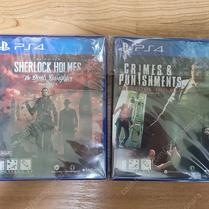 ps4 ps5 셜록홈즈 시리즈 팝니다.