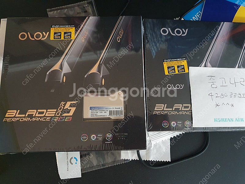 미개봉 OLOy pc램 DDR5 32G 6400MHz ...--0