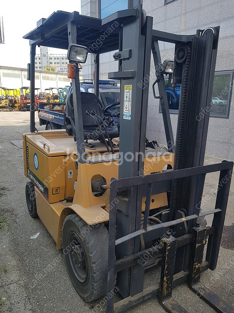 (2톤) 전동지게차 미쯔비시 작동상태 아주좋은 전동지게차 팝니다 최저가 630만--3