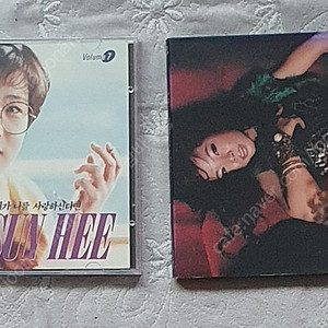 미개봉 이선희 7집, 개봉 웅산 THE BLUES CD
