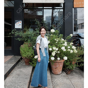 마즈 맥시A라인청치마 s