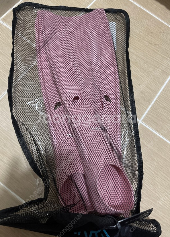 배럴 롱핀 오리발 핑크 XS 사이 B4SUADV003C...--1