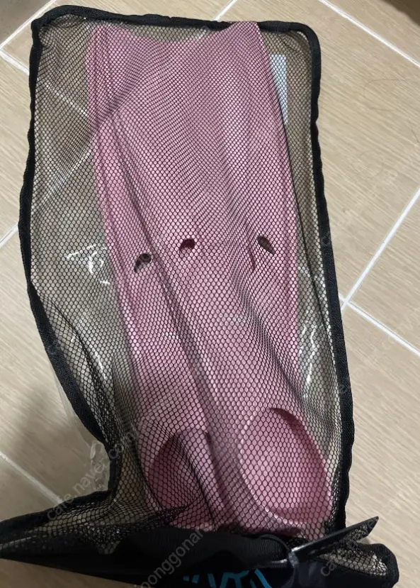 배럴 롱핀 오리발 핑크 XS 사이 B4SUADV003COP 이미지