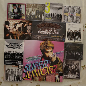 슈퍼주니어 시디 모음 (무료배송) -가격내림-