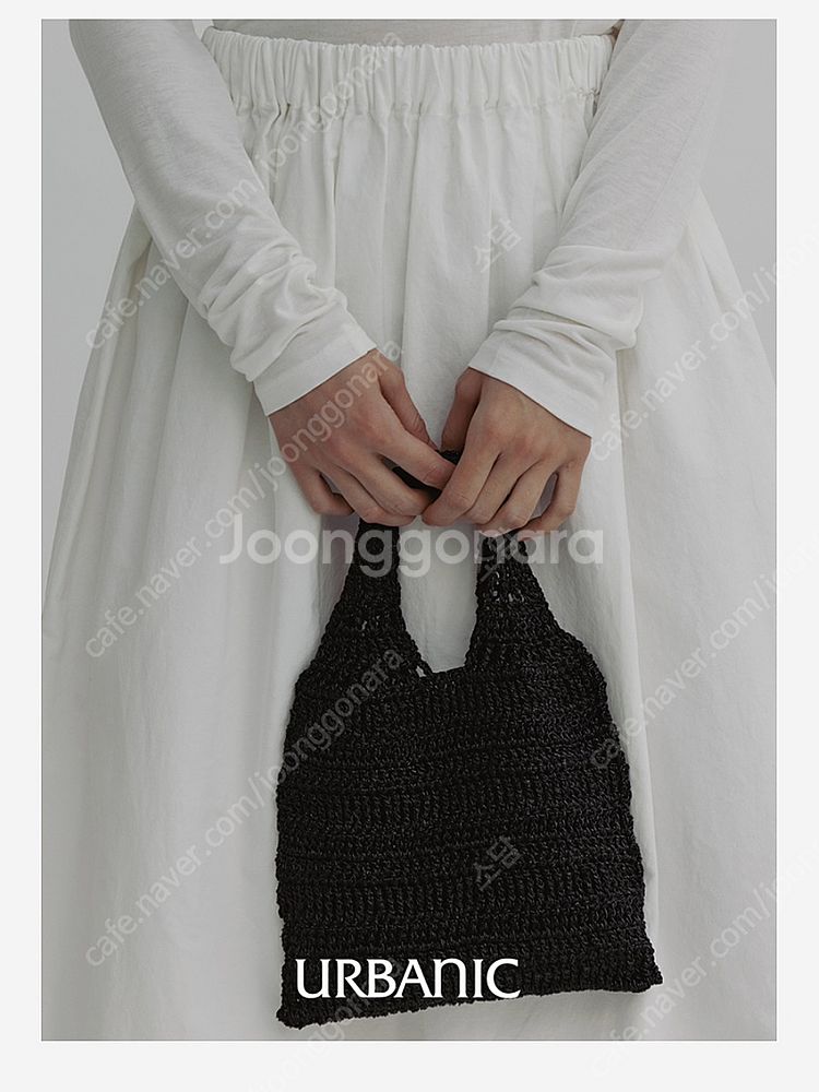 얼바닉30 글리터 핸드 니티드 백--1