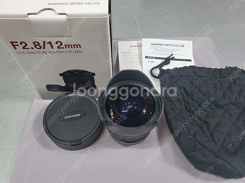 부산) 삼양 MF 12mm F2.8 어안렌즈 캐논마운트--2