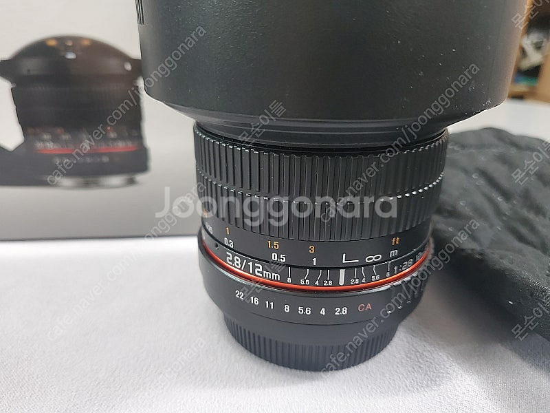 부산) 삼양 MF 12mm F2.8 어안렌즈 캐논마운트--7