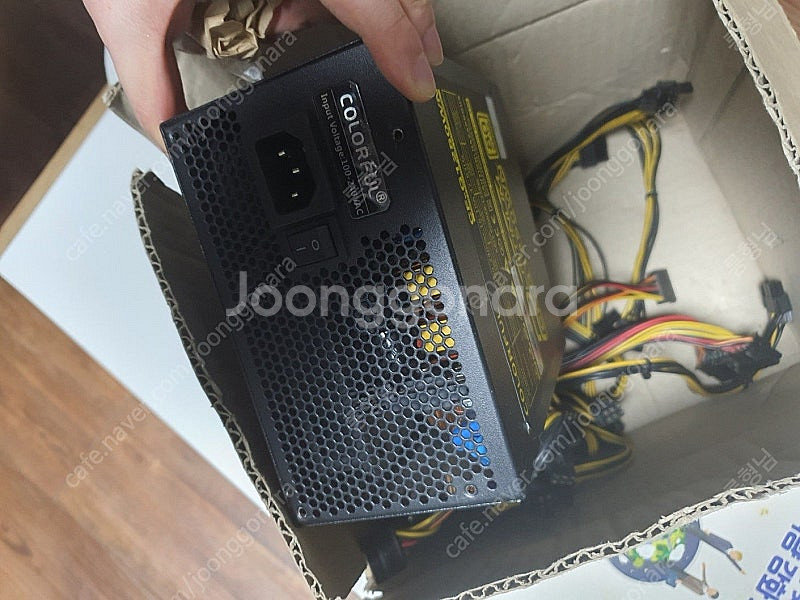 컬러풀 1250w 플래티넘등급 파워 서플라이 PC파워--2