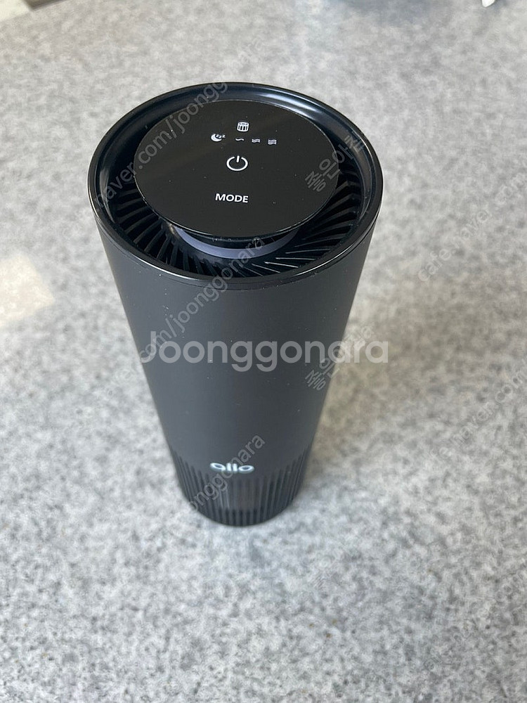 알로 프리미엄 휴대용 미니 공기청정기 팝니다.--1
