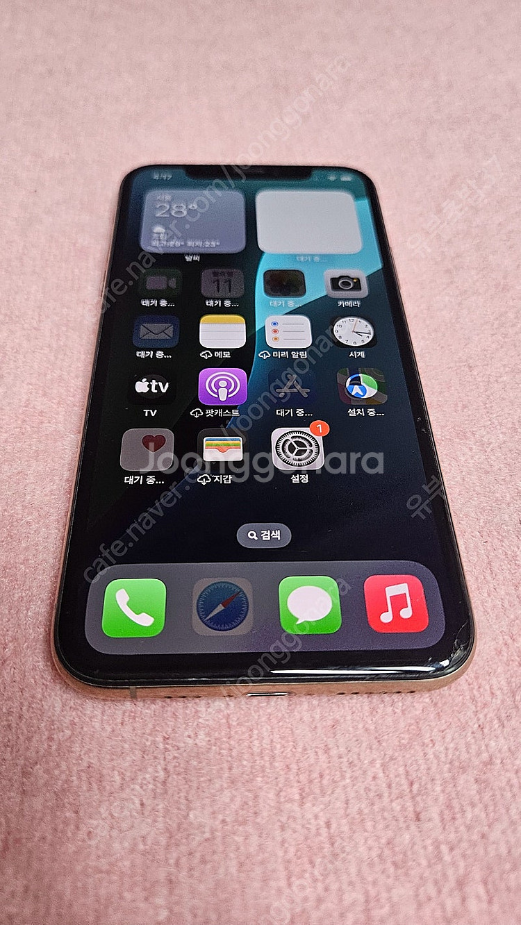 아이폰 XS 64기가 골드--0