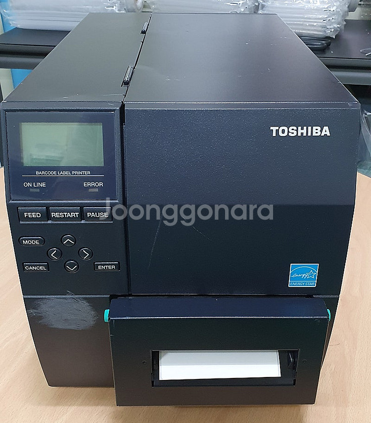 도시바 B-EX4T1-GS 산업용 라벨 바코드 물류라벨...--0