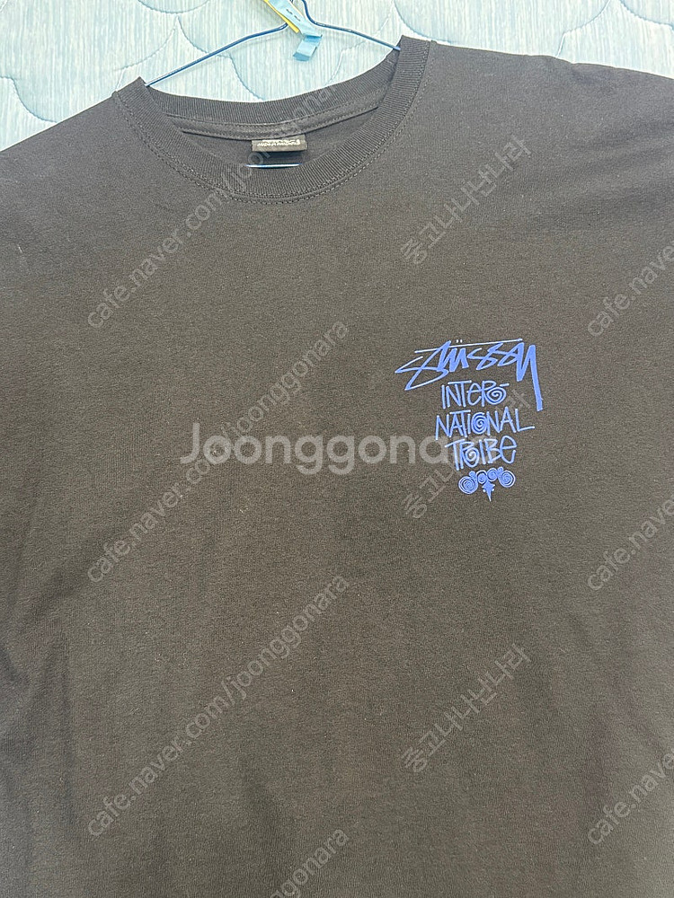 스투시 트라이브 스택 티셔츠 L--1