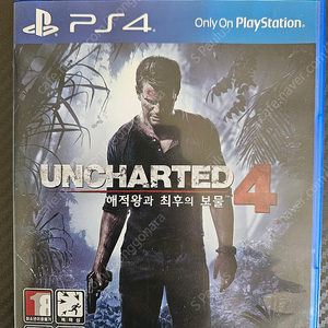 ps4 언차티드4 팝니다.